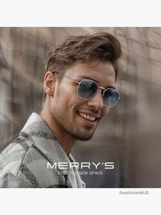 Classic Polarized Sunglasses for Women Men Vintage Polygon Square Shades main image 7